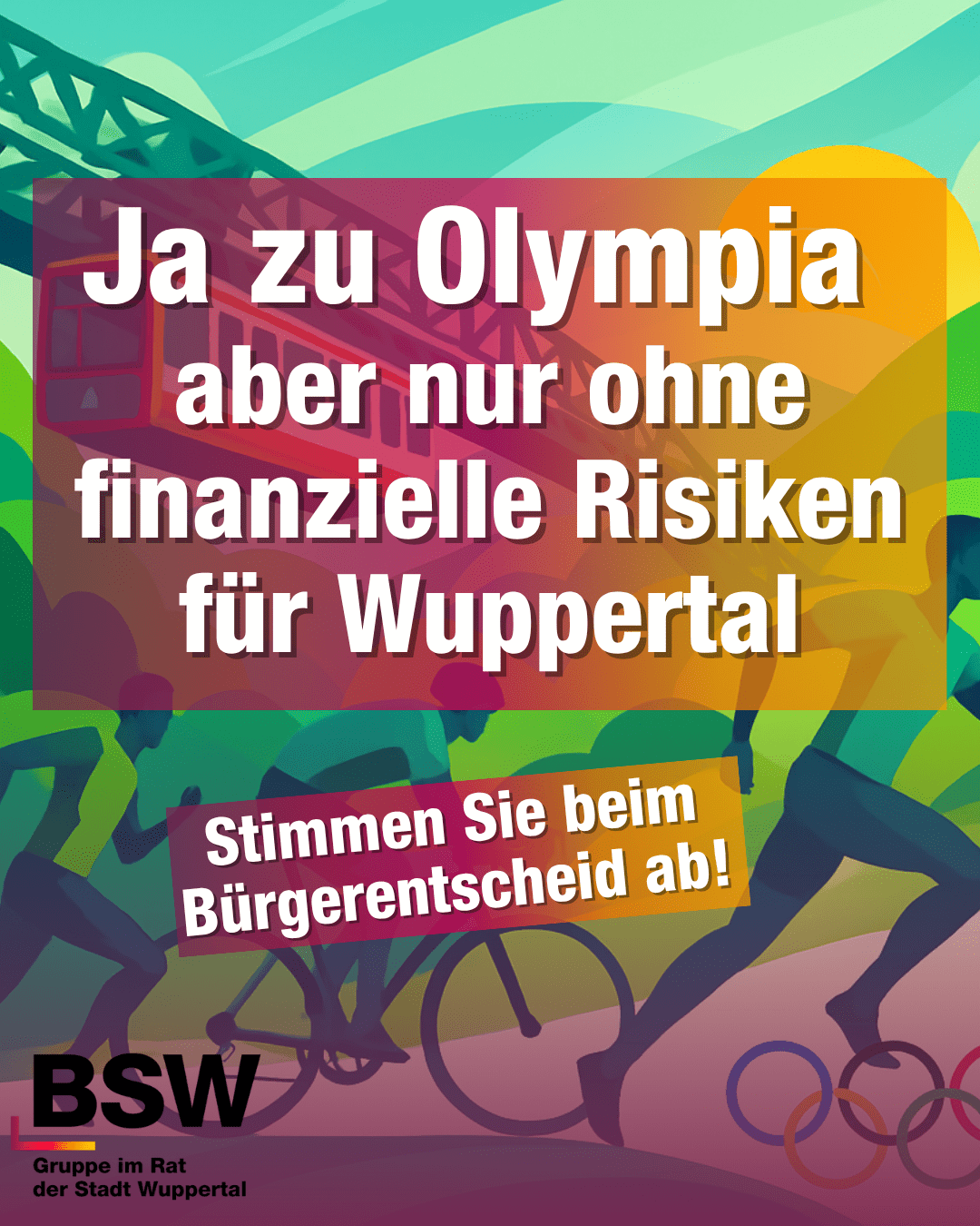 Olympia – nur ohne finanzielle Risiken für Wuppertal