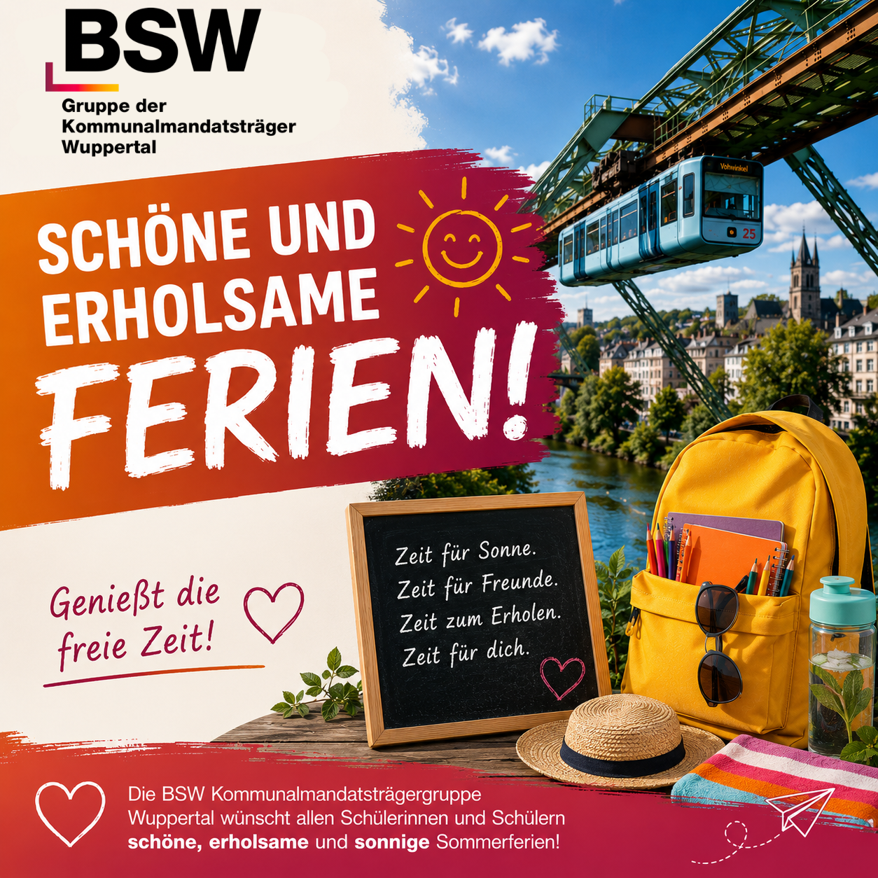 Schöne Sommerferien!