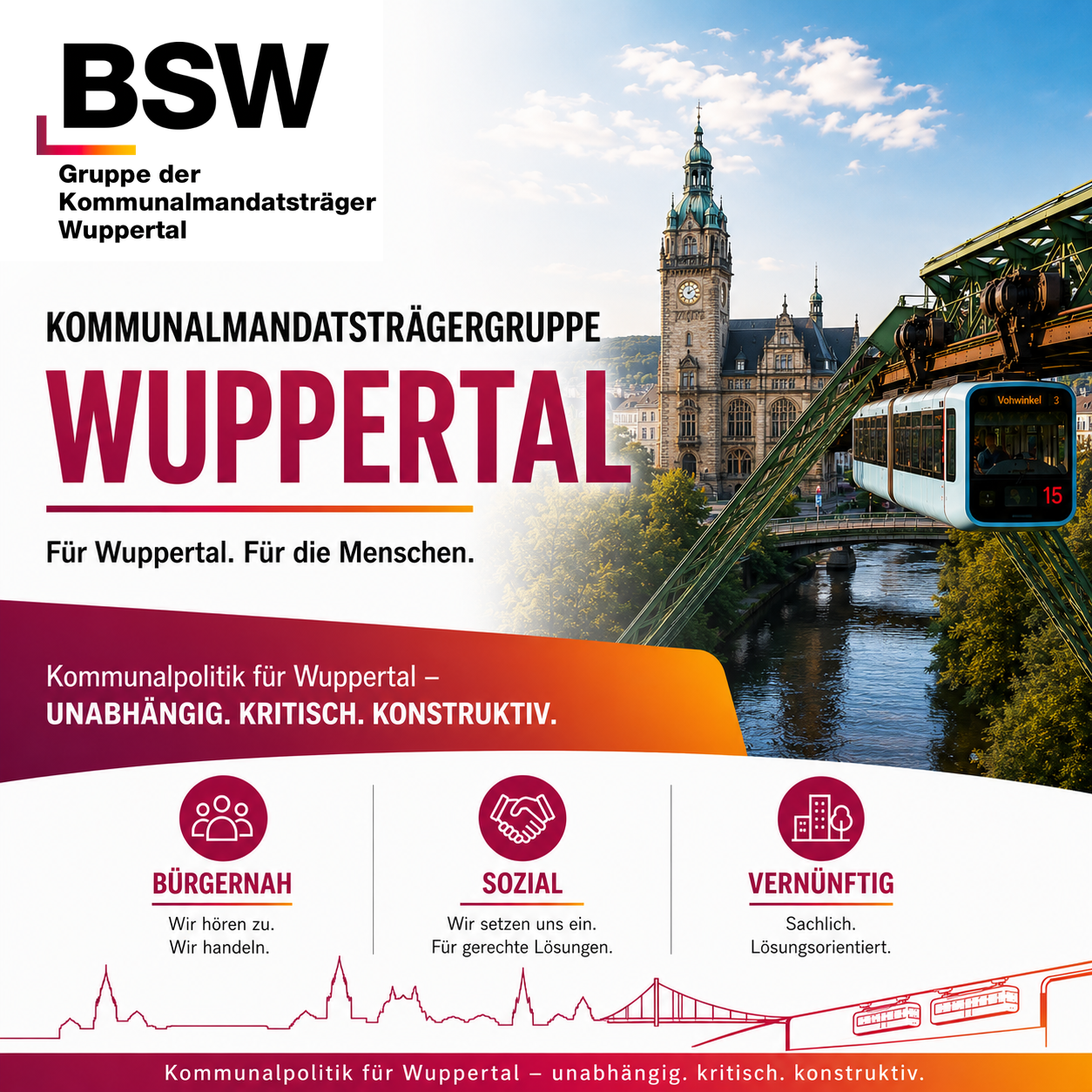 Neuanfang – BSW Kommunalmandatsträgergruppe Wuppertal